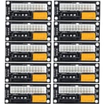 Tlily - 10 PièCes Double Adaptateur D'Alimentation psu Add2Psu pc Bloc Synchroniseur atx 24Pin Vers sata Molex Synchrone Riser Exploitation MinièRe