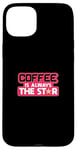 Coque pour iPhone 15 Plus Amateur de caféine pour amateurs de caféine en grains de café Barista