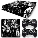 Kit De Autocollants Skin Decal Pour Console De Jeu Mince Ps4 Uncharted 4,T1tn-Ps4slim-6949