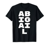 ABIGAIL Personalized Retro Girls Custom ABIGAIL Name T-Shirt