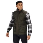 Regatta Gilet sans Manches matelassé, déperlant et Isolant Thermo-Guard Lander Gilet sans Manche Homme Bayleaf FR : 3XL (Taille Fabricant : XXXL)