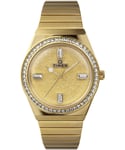 Timex Gold Womens Analogue Watch Q Reissue TW2W10500