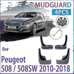 4 stänkskydd för Peugeot 508 Sw 508sw 2010~2018 Stänkskydd Stänkskydd Skärmar Stänkskydd Biltillbehör