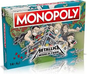 Winning Moves Metallica World Tour Monopoly Board Game, Tour around the globe i