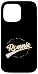 Coque pour iPhone 14 Pro Max Funny Personalized First Name Design for Ronnie