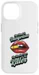 Coque pour iPhone 14 Mon esprit est dangereux, mon embout buccal est The Killer Boss Lady