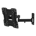 TV or Monitor Wall Mount Bracket With Arm, Tilt & Swivel for up to 43" Screens