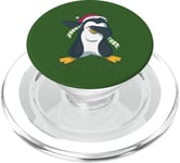 Personnages de Noël amusants avec pingouin et humour de Noël pour adulte PopSockets PopGrip pour MagSafe