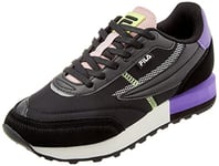 Fila Femme Retronique 22 Wmn Basket,Black Prism Violet,41 EU