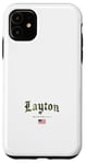 Coque pour iPhone 11 Layton Gothic Design Camouflage Version