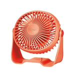 WatioWave MINI VENTILATEUR DE TABLE USB 3W Ø15CM ROUGE ALUA