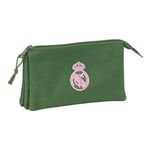 Tredubbel Carry-all Real Madrid C.F. Persimon 22 x 12 x 3 cm