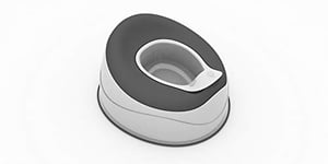 PRINCE LIONHEART pottyPOD Squish Petit Pot Gris Galactique