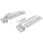 AEG Electrolux Integrated Fridge Freezer Hinge Door Fixing Bracket Kit 2 Pack