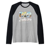 Rio de Janeiro Spring Break 2025 Raglan Baseball Tee