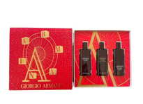 Giorgio Armani Code 3 x 15ml Men's Fragrance EDT and EDP Travel Size Gift Set