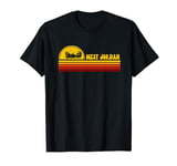 West Jordan Vintage Sunset Logo Retro City T-Shirt