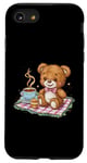 iPhone SE (2020) / 7 / 8 Cartoon teddy bear with honey and tea Case