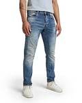 G-Star Homme Jean 3301 Regular Tapered, Bleu (vintage azure 51003-C052-A802), 28W / 30L