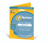 Norton Internet Security Deluxe 2024 3 Devices 1 Yr PC Mac Email Delivery UK EU