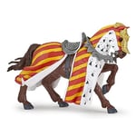 Papo -Figurine Peinte A La Main -Médiéval - Fantastique -Cheval de tournoi-39945-À Collectionner-pour Enfants - Filles et Garçons - A Partir de 3 Ans