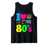 I Love The 80s Clothes for Women and Men Party Funny Tee Tank Top