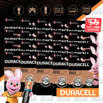 40x DURACELL DL2032 3V LITHIUM COIN Cell Batteries DURALOCK CR2032 BR2032 Exp+