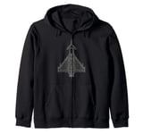 Eurofighter Typhoon T-shirt Zip Hoodie