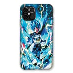 Cokitec Case for iPhone 12/12 Pro Manga Dragon Ball Vegeta Blue