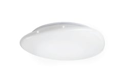 EGLO connect.z Plafonnier LED connecté Sileras-Z, lampe de plafond ZigBee, luminaire ciel étoilé contrôlable par appli et commande vocale, blanc chaud - froid, RGB, dimmable, Ø 43 cm