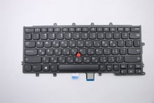 Lenovo ThinkPad X270 A275 Keyboard Hebrew Black Backlit 01EP038