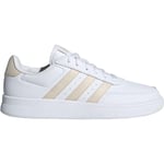 adidas Femme Breaknet 2.0 Shoes, Cloud White/Crystal Sand/Cloud White, 42