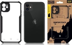 Tactical Tactical Quantum Stealth Cover For Apple Iphone 11 Clear/Black Standard