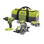 Ryobi RCK182M-140S 18V ONE+ Impact Driver and Circular Saw Kit (1 x 4.0 Ah)