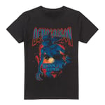 Stranger Things - Demogorgon Band Unisex T Shirt, Black, XXX-Large