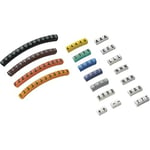 Clip de marquage Impression 0-9, A, E, L, N, R, S, T, + TRU COMPONENTS ECMKP-2 1570655 Ø extérieur 2 à 5 mm 1 set