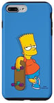 Coque pour iPhone 7 Plus/8 Plus The Simpsons Bart Simpson Bleu ciel