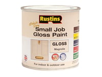 Rustins Quick Dry Small Job Gloss Paint Magnolia 250ml RUSSJMAGQD