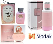 Modak 3 Pack women Perfume Dirham Pink, Eternal Romanc,Pink Connection EDP 100ml