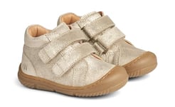 Wheat d'apprentissage Ivalo pour enfant-Unisexe-100% Cuir-Respirantes Chaussure de première randonnée, Gris 0171, 22 EU