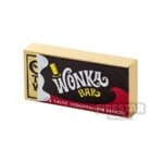 Custom Printed Tile 1x2 Wonka Chocolate Bar Golden Ticket