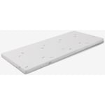 Surmatelas 120x190 en MemoryFoam - haut de 3 cm, déhoussable, tissu AloeVera Correcteur H3