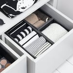 Bigso Box of Sweden Lådförvaring Drawer Organizer 3-Set Grå organizer 3-set grey 6942S0101