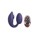 Double stimulateur Oeuf vibrant télécommandé Wonderlover violet - Love to Love