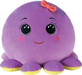 Ty Octavia Purple Octopus Squish a Boos 10  Beanie Baby Soft Plush Toy  Colle