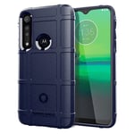 Rugged Shield Motorola Moto G8 Play skal - Blå