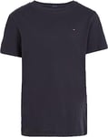 Tommy Hilfiger Boy's Boys Basic Cn Knit S/S Kb0kb04140 T-Shirt, Blue (Sky Captain), 86