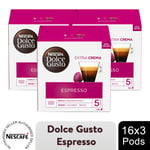 Nescafe Dolce Gusto Coffee Pods 3 Boxes (24 or 48 Drinks)