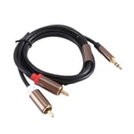  Cable Hifi Stereo 3.5Mm To  Audio Cable Aux  Jack 3.5 Y Splitter for9732