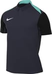 Nike M NK DF Acdpr24 SS Polo K Manches Courtes, Obsidienne/Noir/Turquoise Hyper/Blanc, m Homme